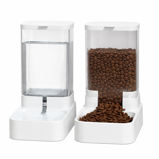 残量が見える 自動給餌＆給水ステーション | 犬猫用・ペットフィーダー | PetoPop
