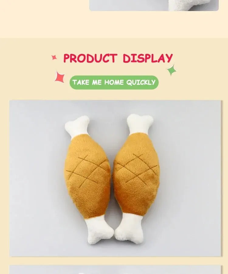 犬猫用骨型スクイークトイの商品画像 1