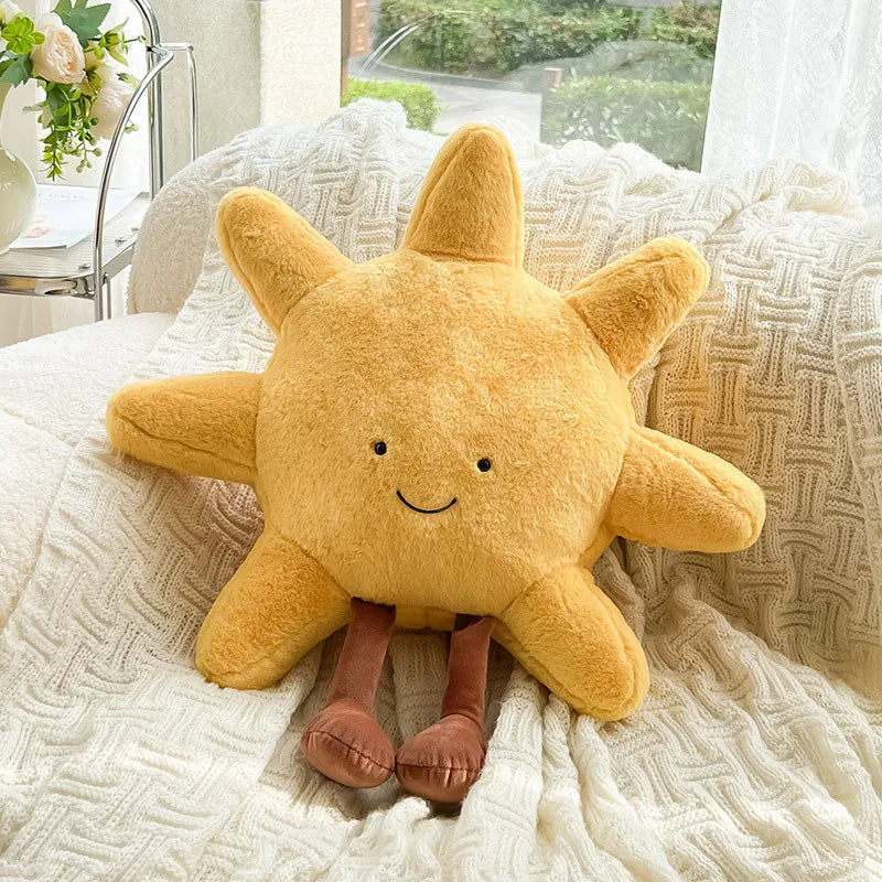 PetoPop Sun & Moon Celestial Plush Companion and Comfort Pillow