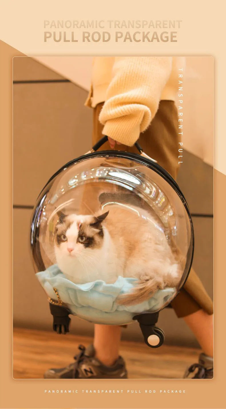 Space Capsule-Style Cat Bag – product image 5