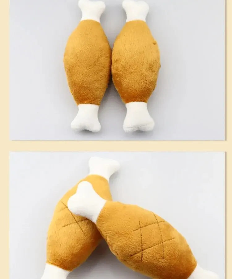 犬猫用骨型スクイークトイの商品画像 2