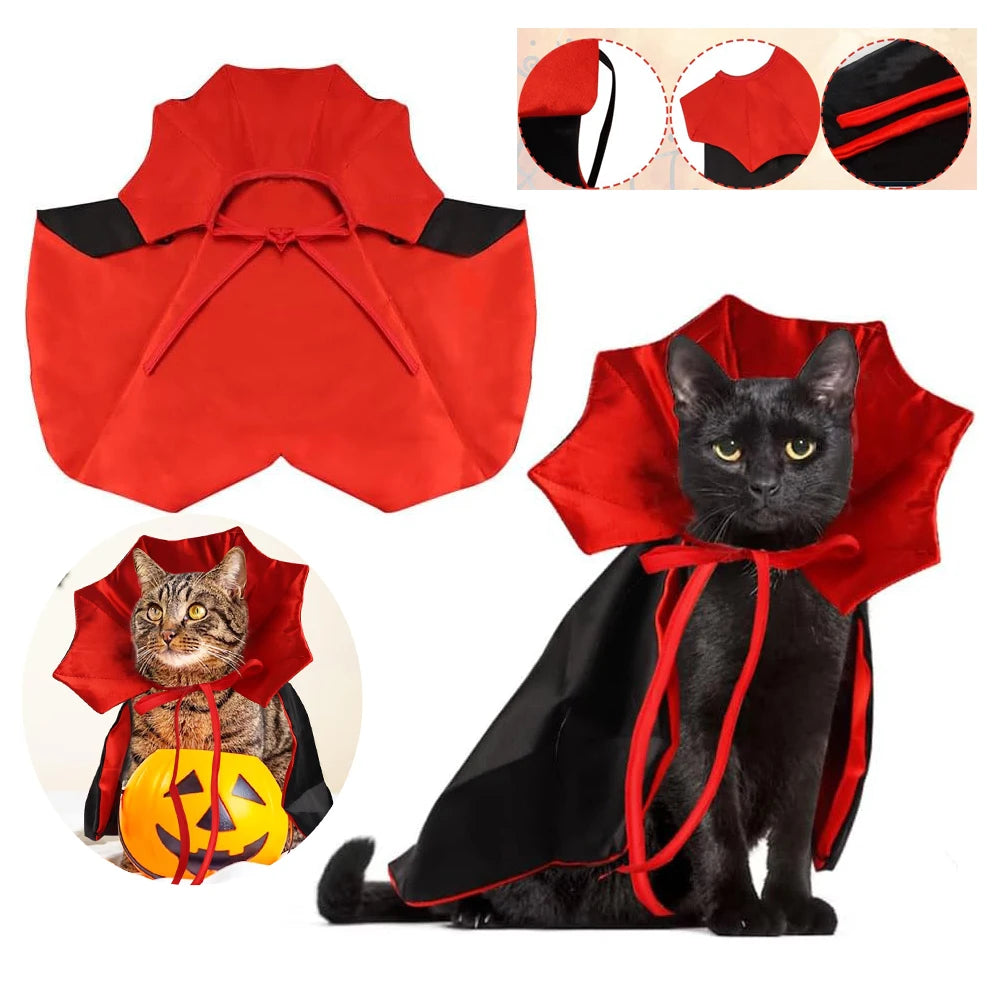 Halloween Vampire Cloak Costume – product image 4