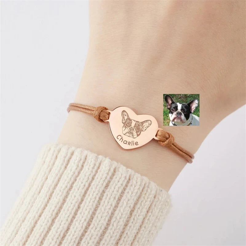 Custom Pet Portrait Bracelet – product image 5